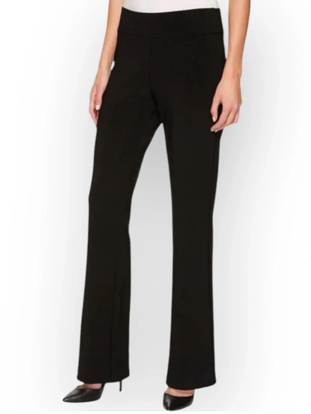NWT KRAZY LARRY P-25 flare pant in black Size 6